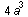 `+`(`*`(4, `*`(`^`(a, 3))))
