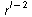 `^`(r, `+`(l, `-`(2)))
